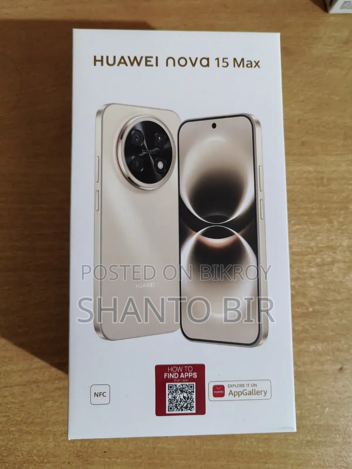 New Huawei nova 15 Max 256 GB Black