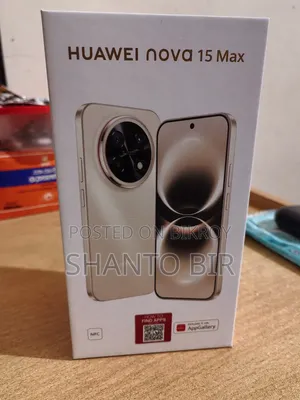 New Huawei nova 15 Max 256 GB Black