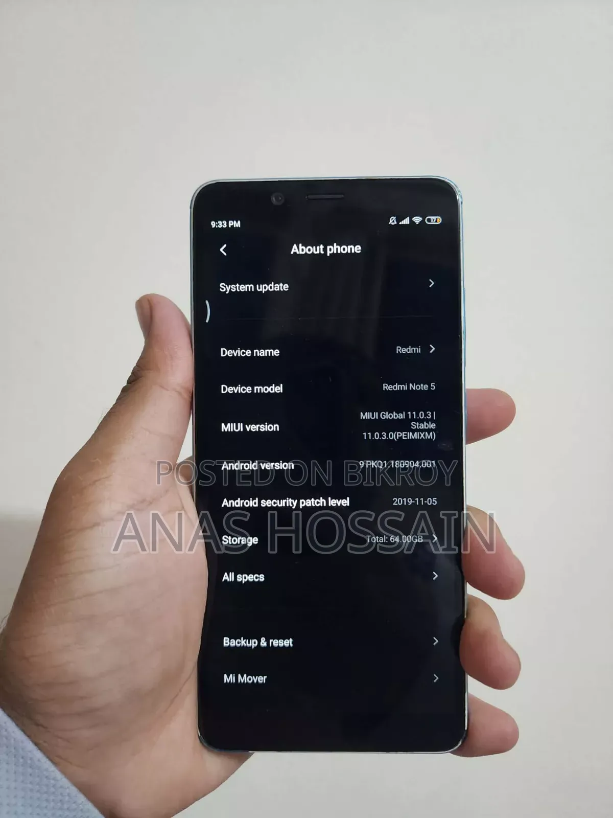 Xiaomi Redmi 5 32 GB Blue