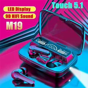 M19 TWS Wireless Bluetooth Earbuds (Bluetooth 5.3)