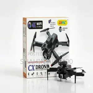 Cx Drone: Hd Dual Camera Foldable Rc Drone