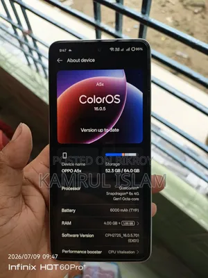 New Oppo A5 5G 256 GB White