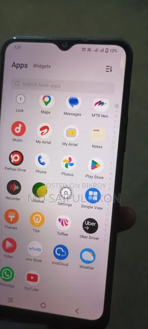 Vivo Y16 32 GB Black