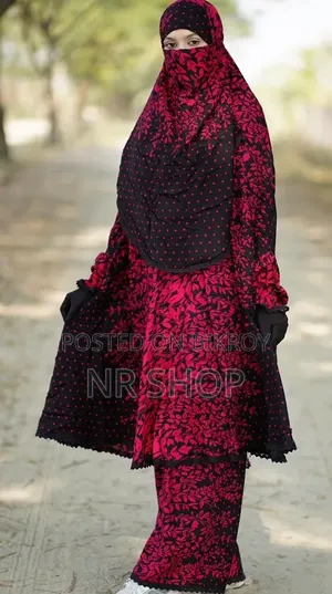 Short Khimar Set - Sku: 22089