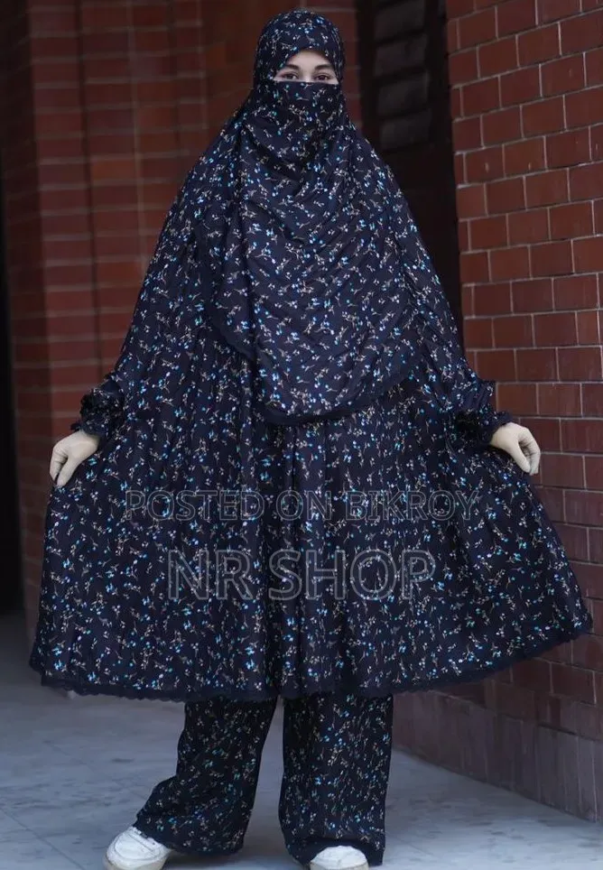 Short Khimar Set - Sku: 22089