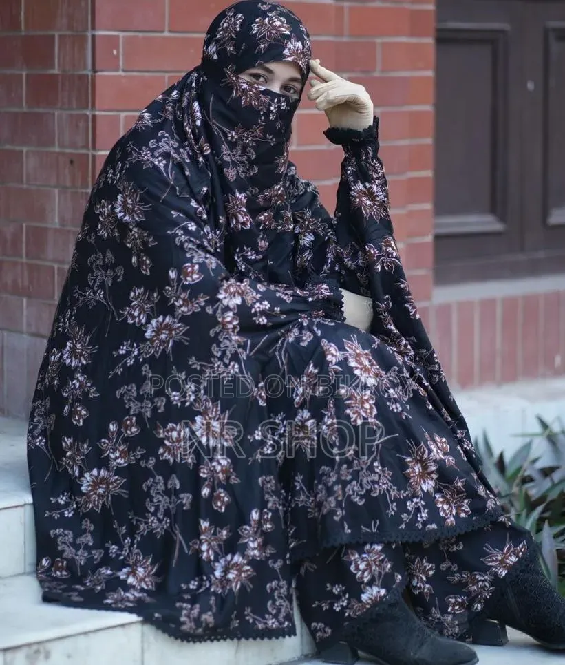 Short Khimar Set - Sku: 22089