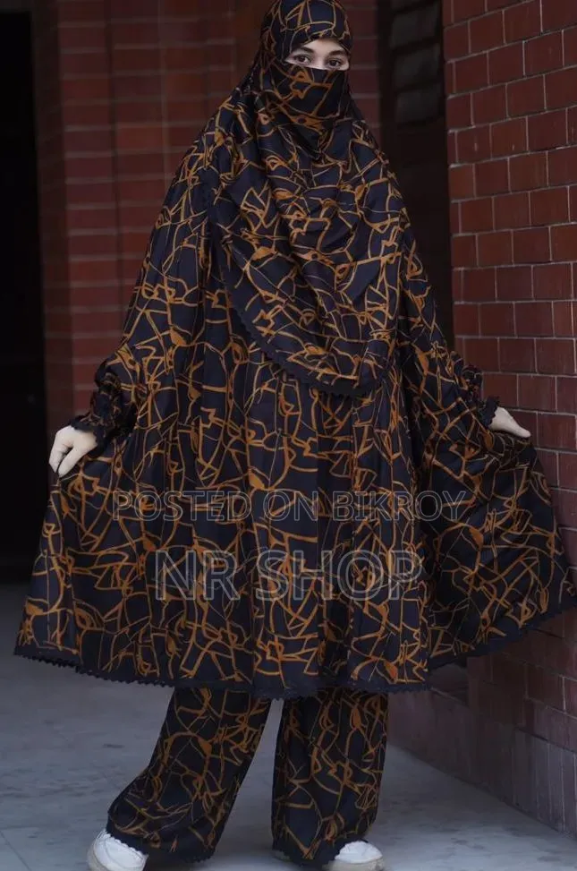 Short Khimar Set - Sku: 22089