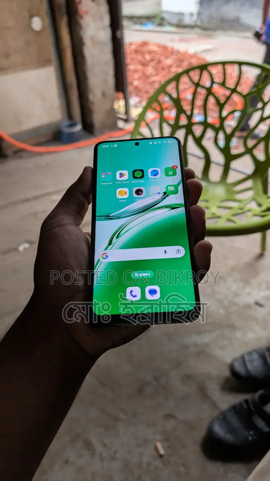 Oppo Reno12 F 256 GB Green