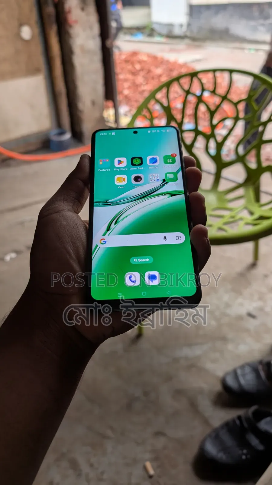 Oppo Reno12 F 256 GB Green