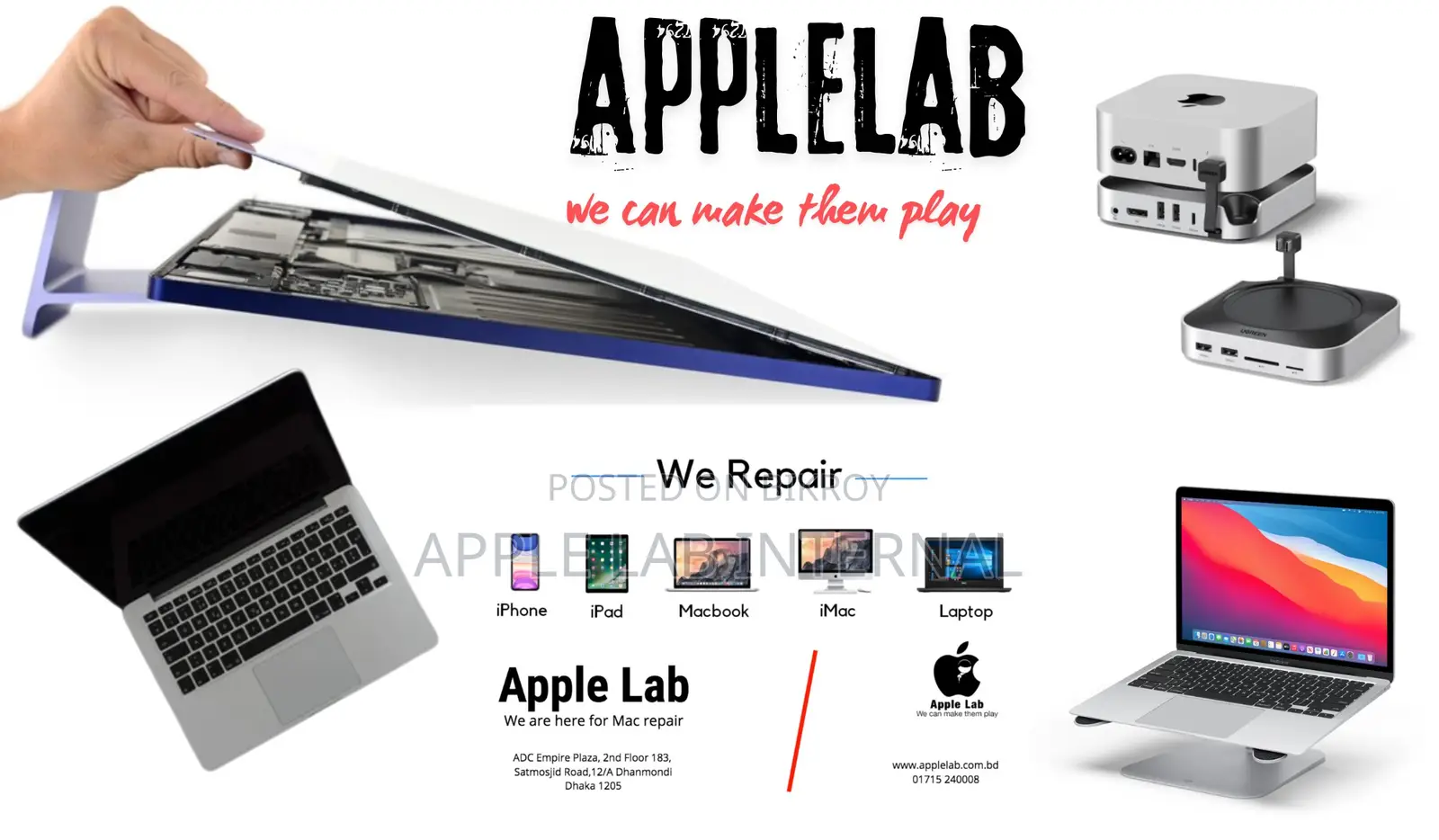 Mac Mini No Screen / No Display Repair Service – Apple Lab Original