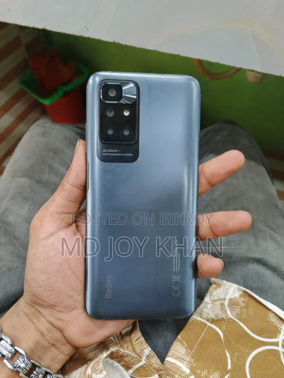 শাওমি রেডমি ১০ ১২৮ জিবি সিলভার