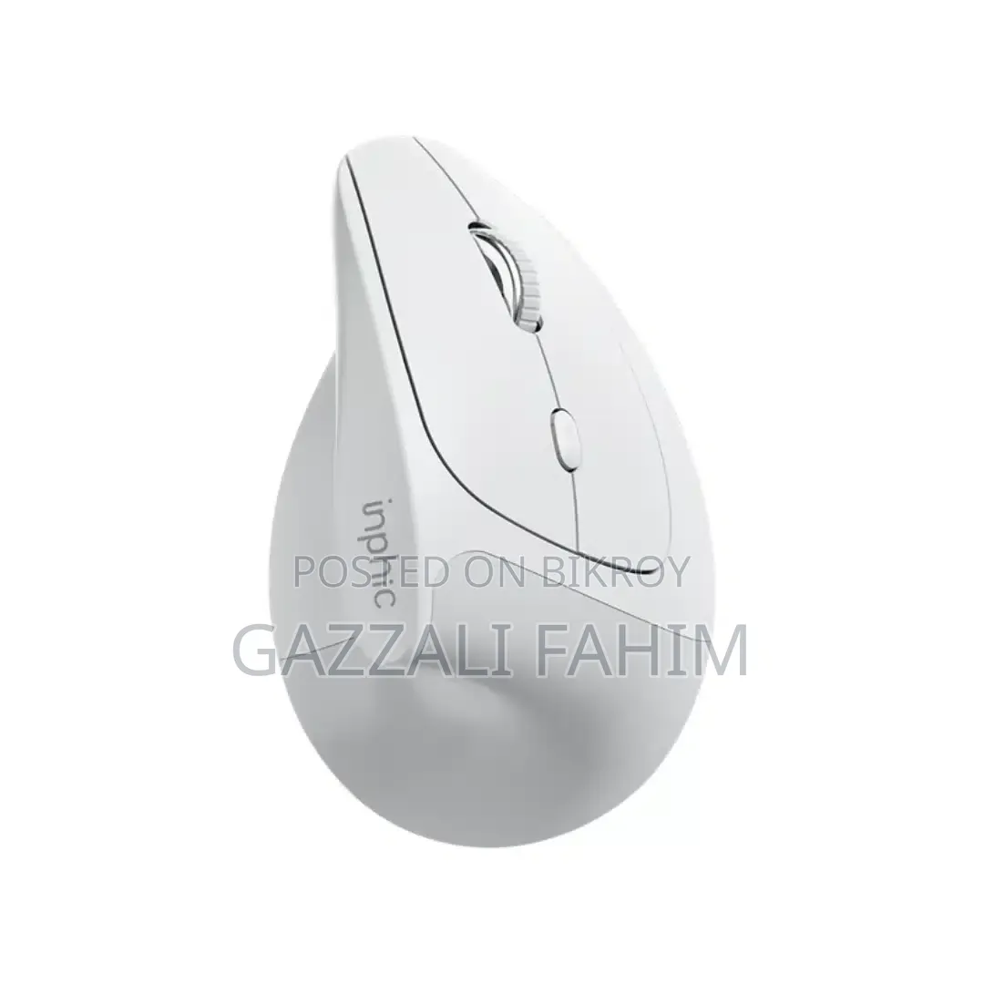 Inphic X9 Pro Vertical Ergonomic Mouse — Brand New, 1 Year Warranty