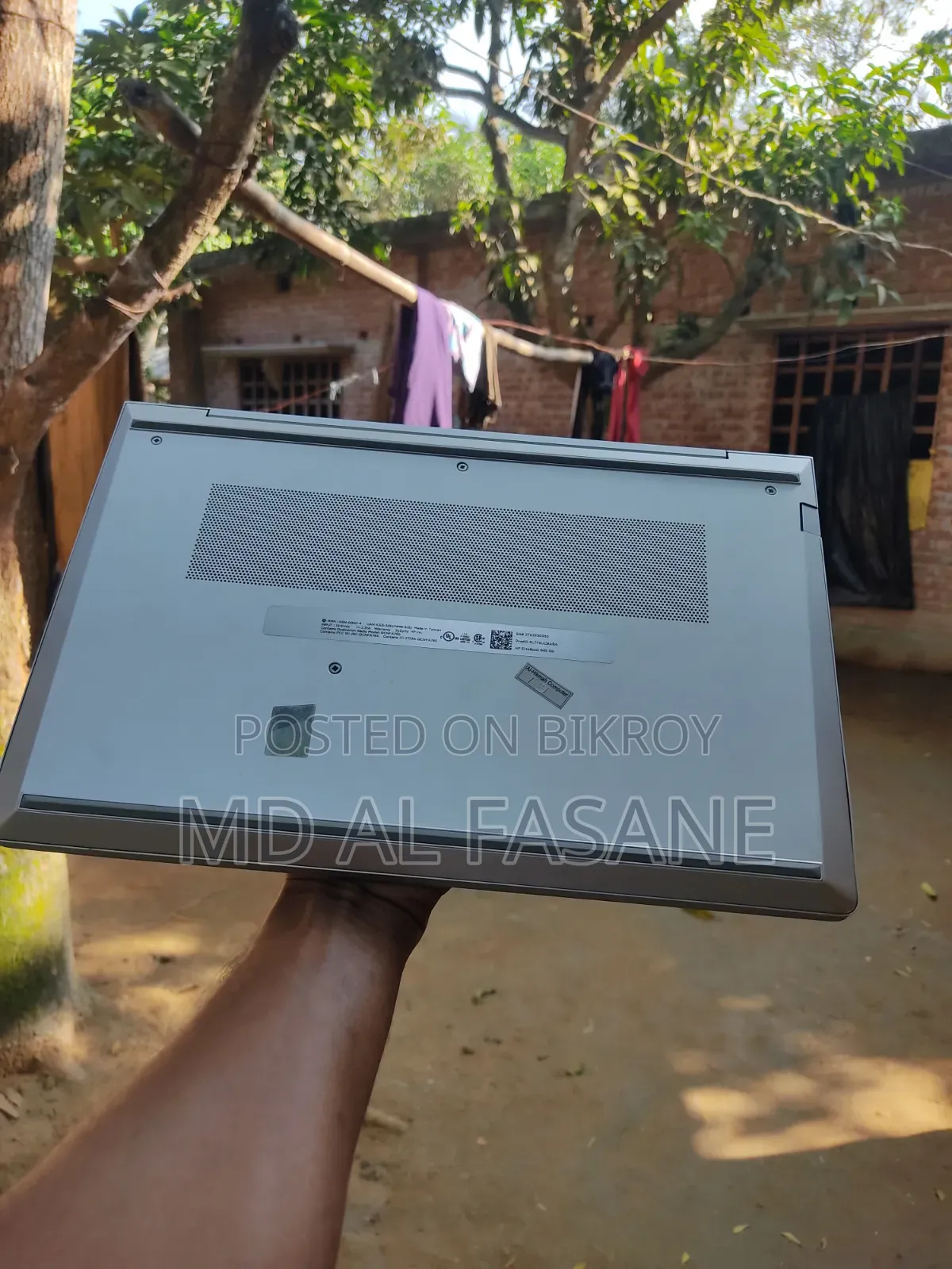 ল্যাপটপ এইচপি এলিটবুক ৮৪০ জি৬ ১৬জিবি এএমডি রাইজেন ৫ এসএসডি ২৫৬জিবি
