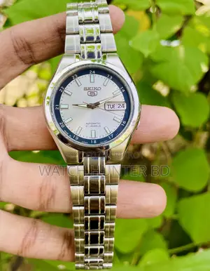 Gorgeous Seiko 5 Snkg19 Sunburst White Automatic Watch