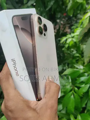 অ্যাপল আইফোন ১৬ প্রো ম্যাক্স ২৫৬ জিবি রোজ গোল্ড