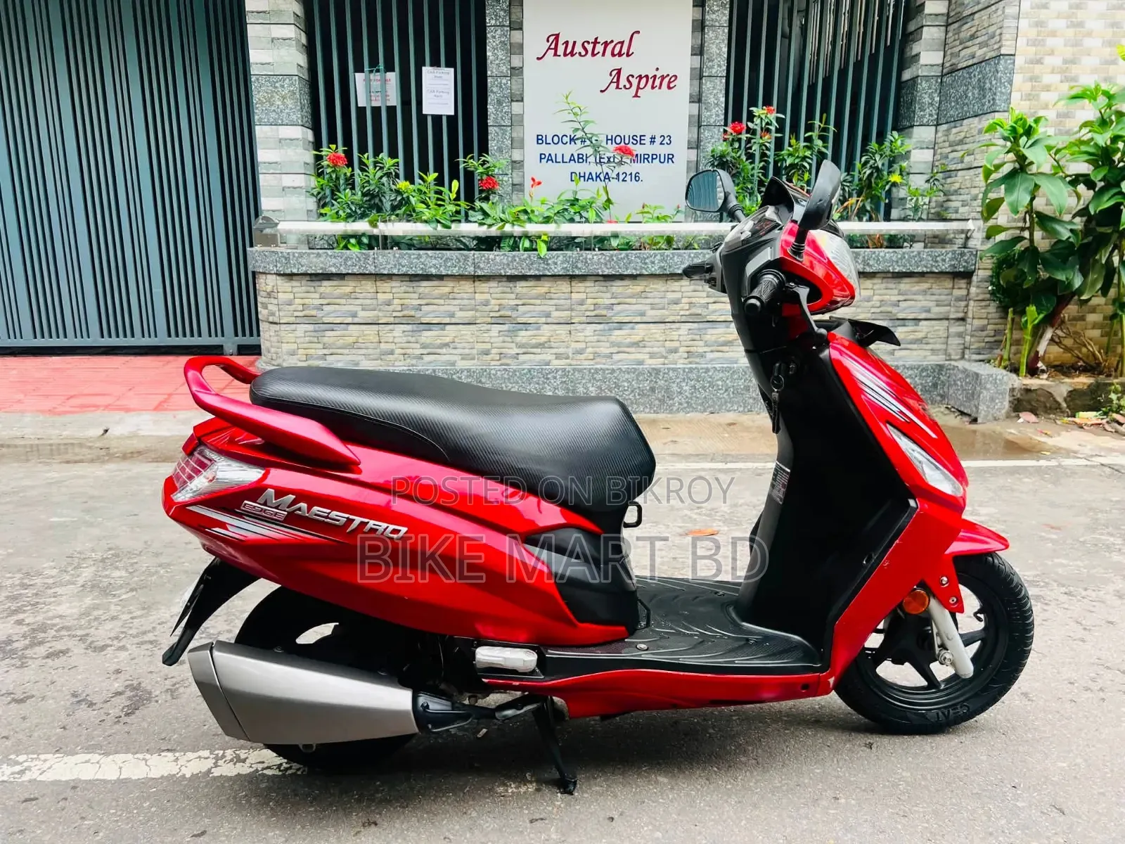 Hero Maestro Edge 110 2024 Red