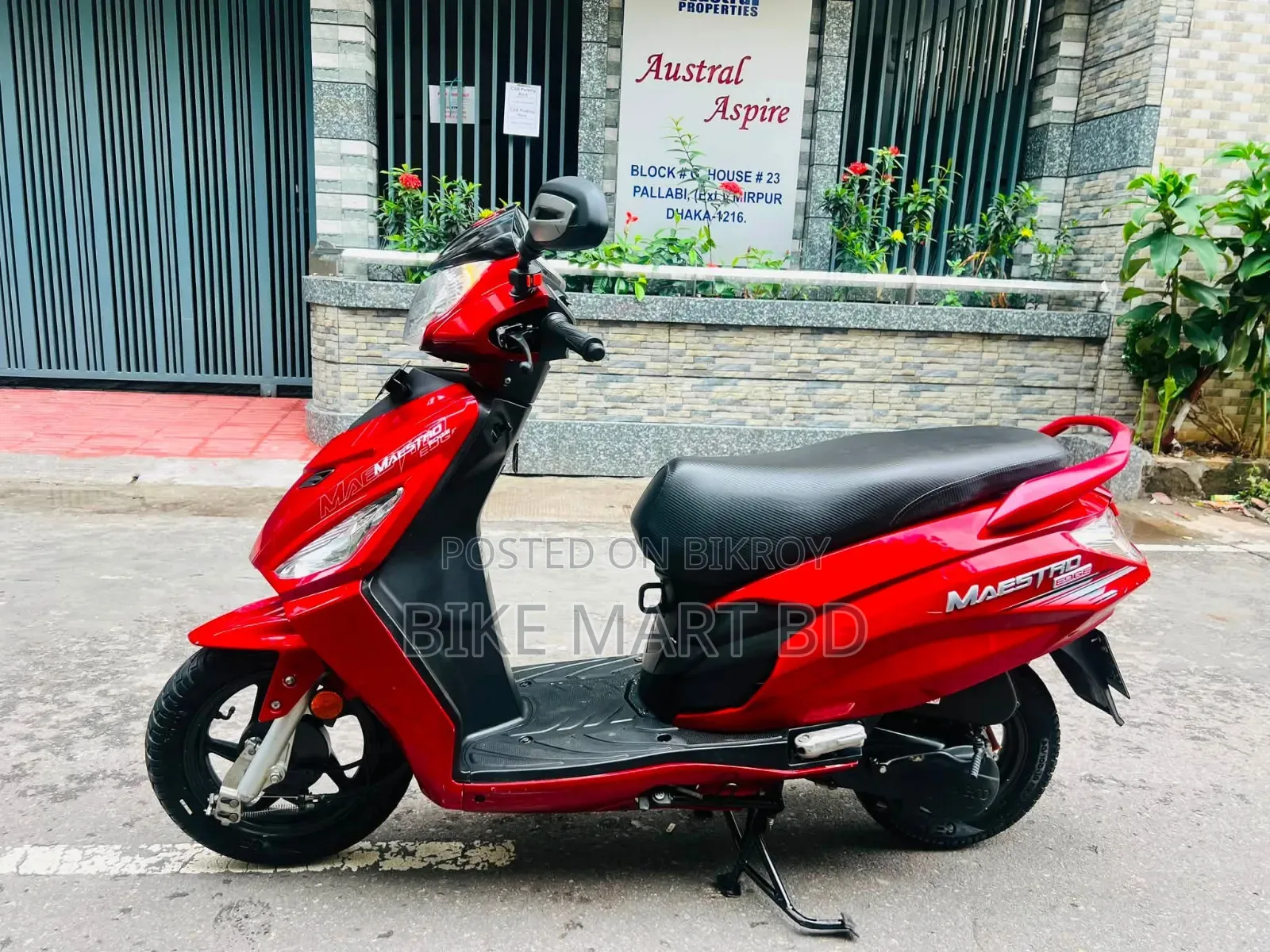 Hero Maestro Edge 110 2024 Red