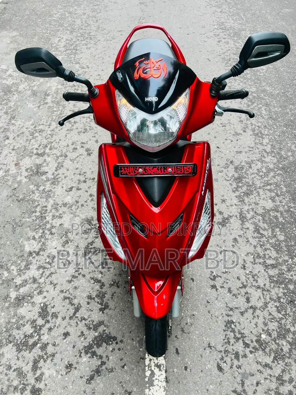 Hero Maestro Edge 110 2024 Red