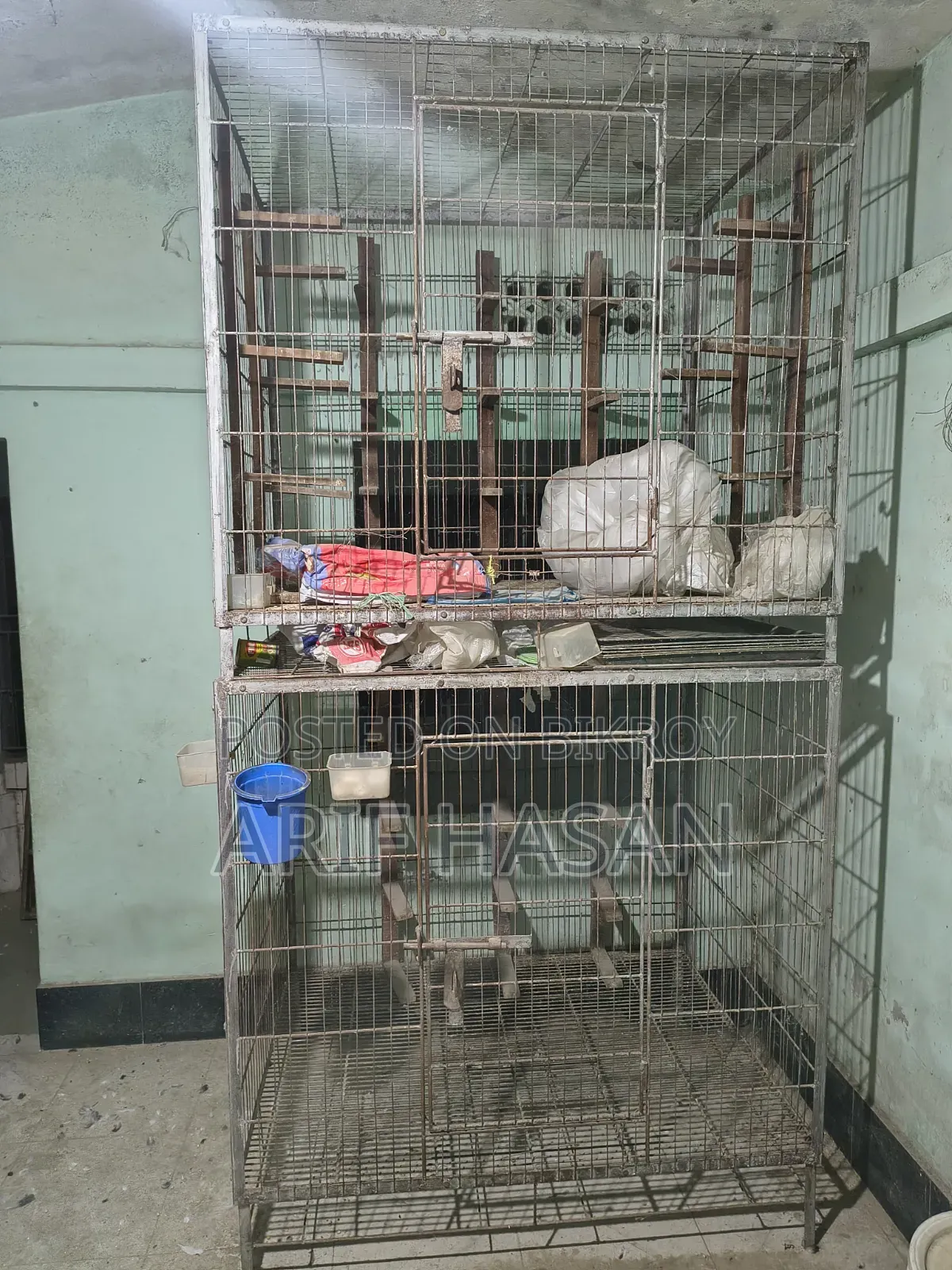 কবুতরের খাঁচা নাট সিস্টেম ২ পিস