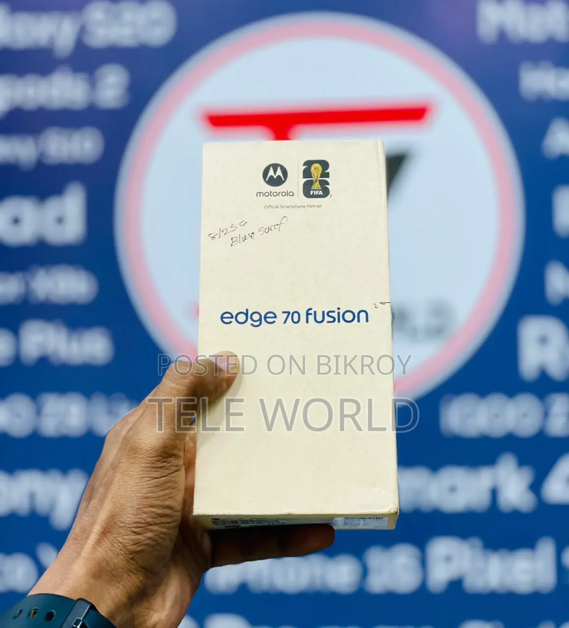 New Motorola Edge 70 Fusion 256 GB Blue