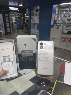 New Infinix Note Edge 128 GB Gray