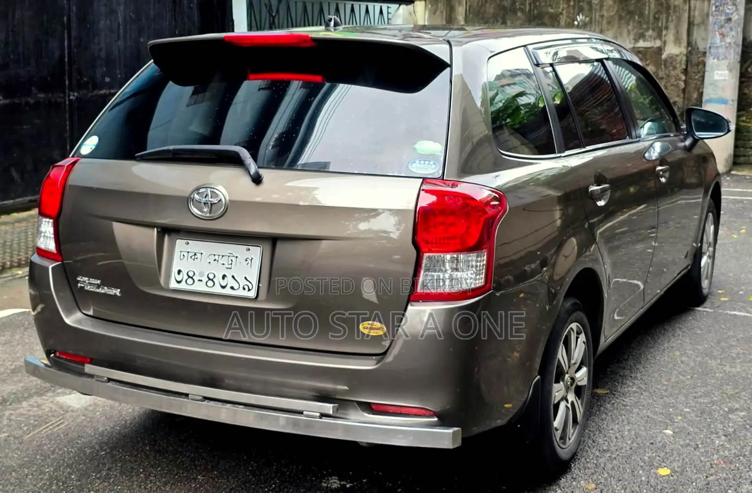 Toyota Corolla Fielder 1.5 Petrol FWD 2012 Gray