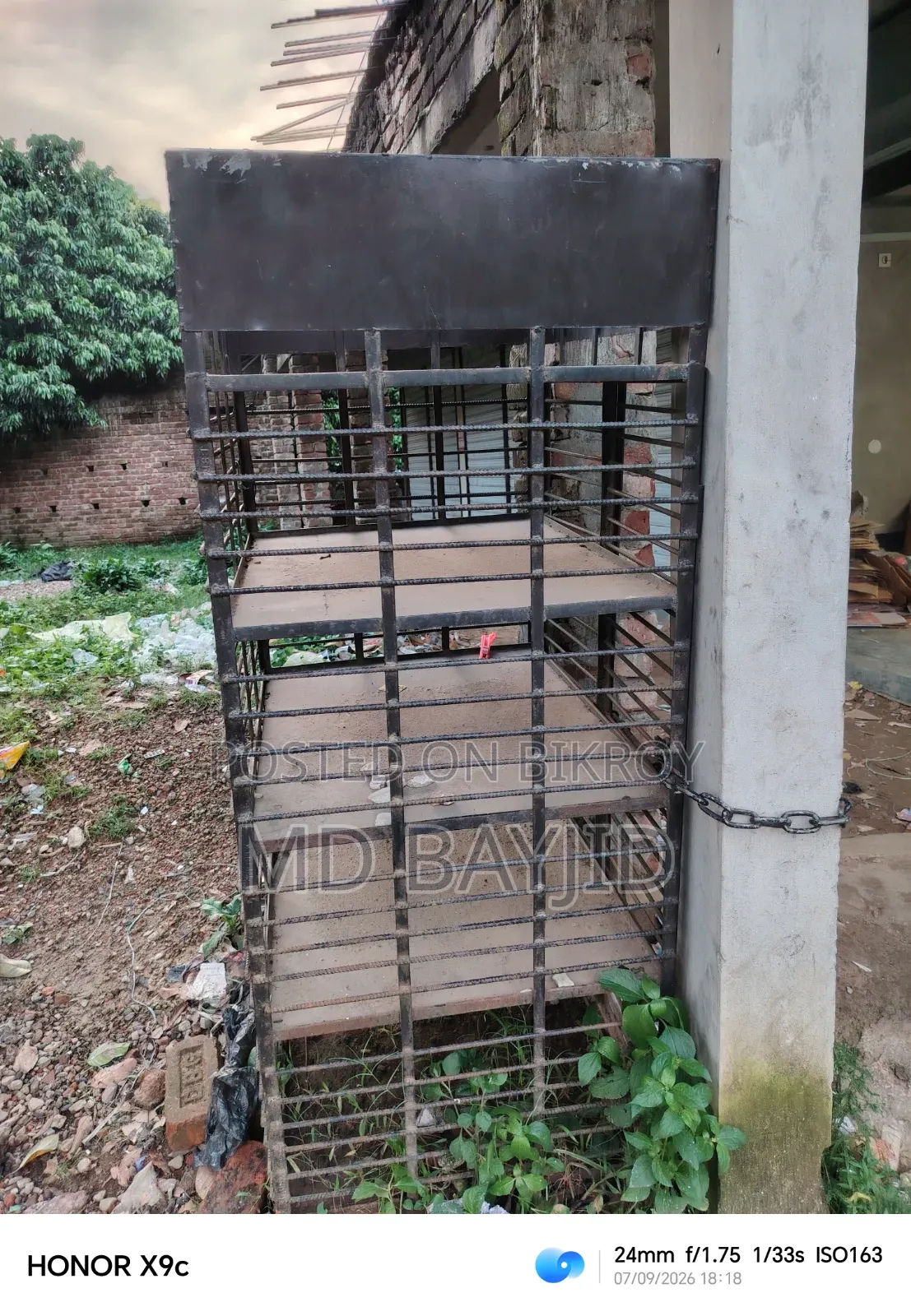 This oil storage box is for sale for 18,000 BDT
