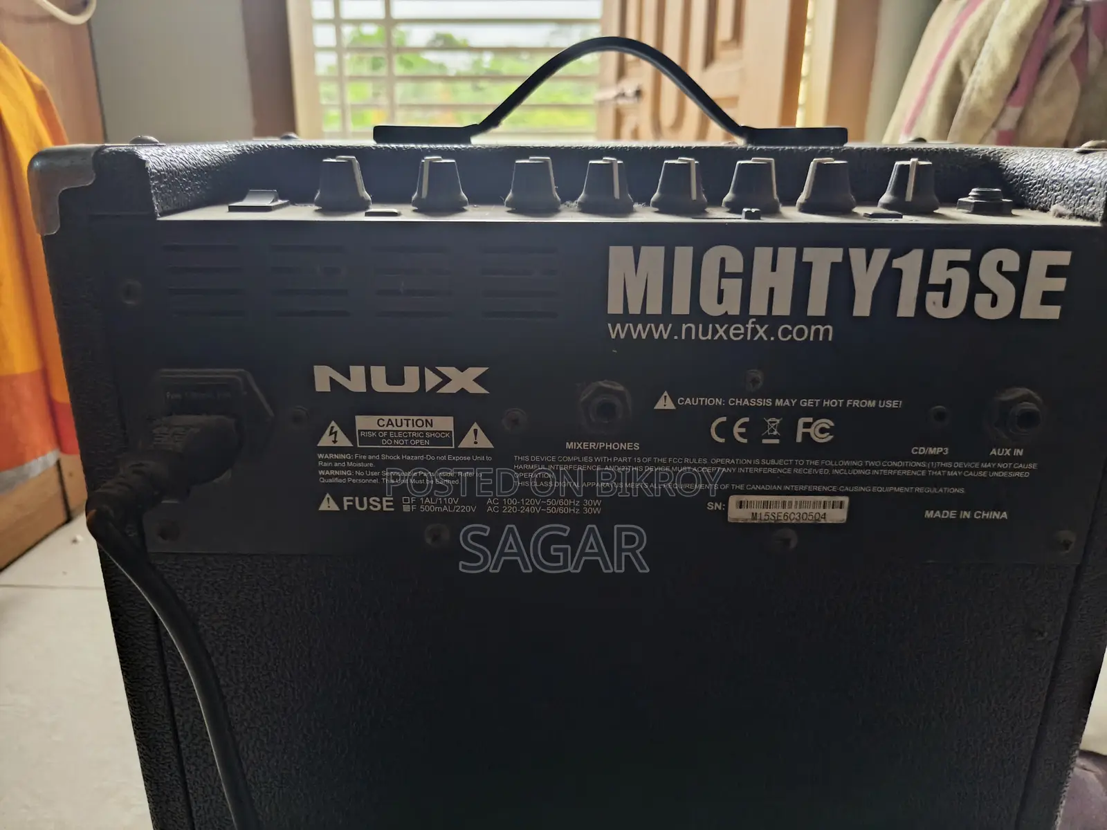 Nux Mighty 15se Amplifire