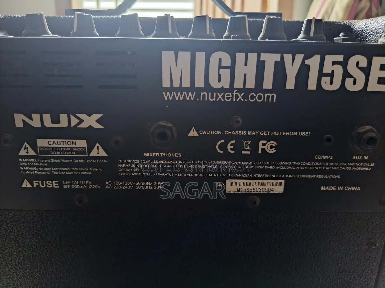 Nux Mighty 15se Amplifire