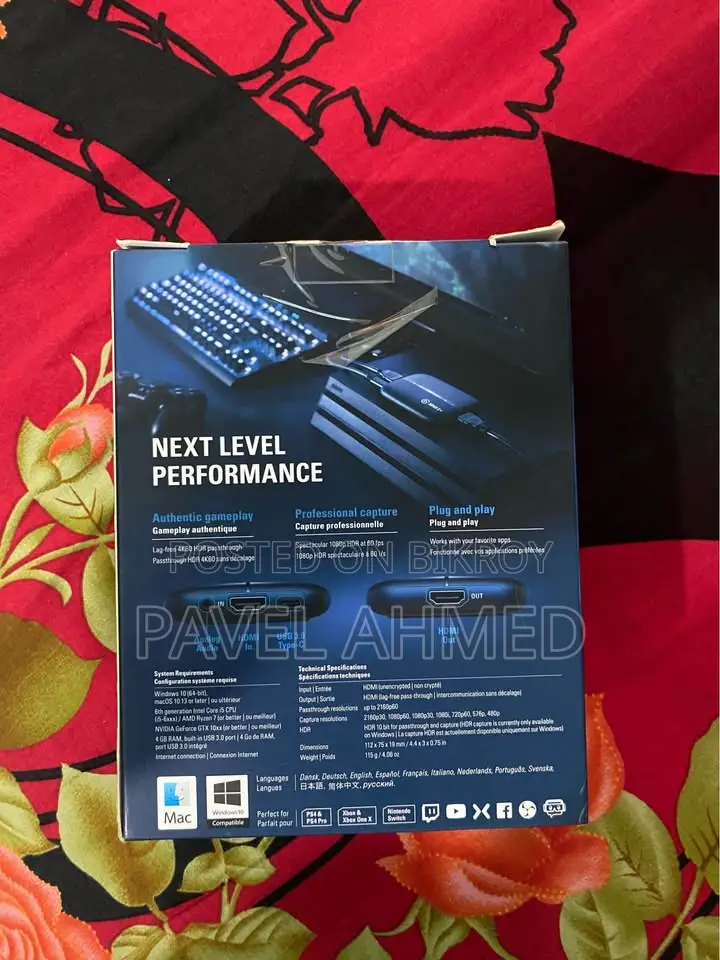 Corsair Elgato HD60 S+ Game Capture Card