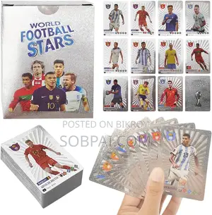 55 PCS Premium Silver Football Star Cards 2025