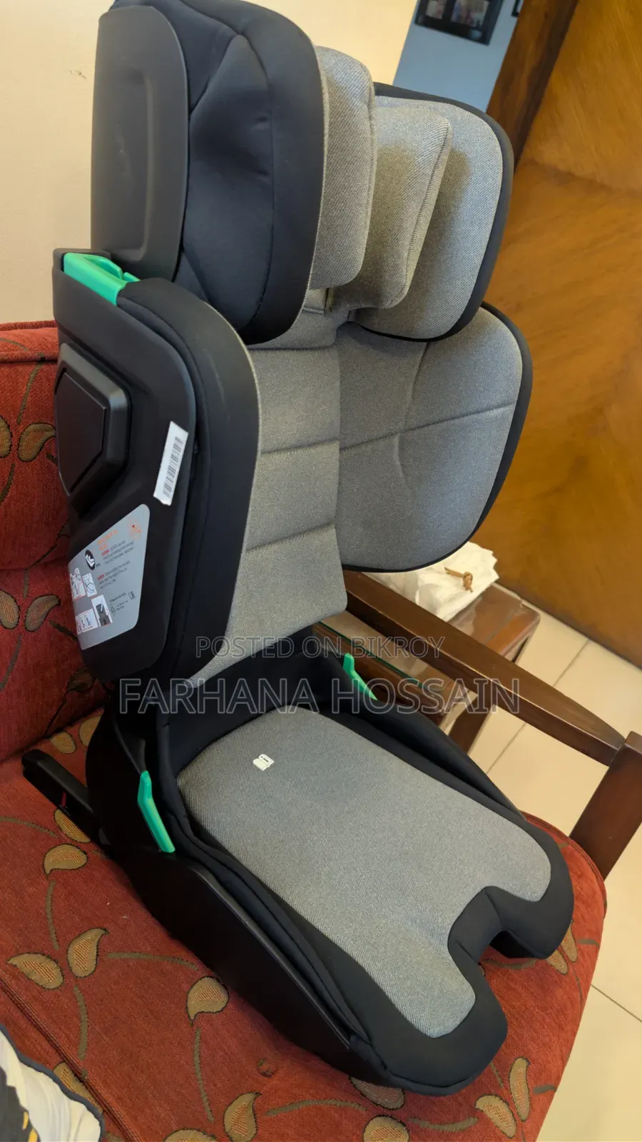 Baby Car Seat: Cuggl Isofix Foldable Car Seat