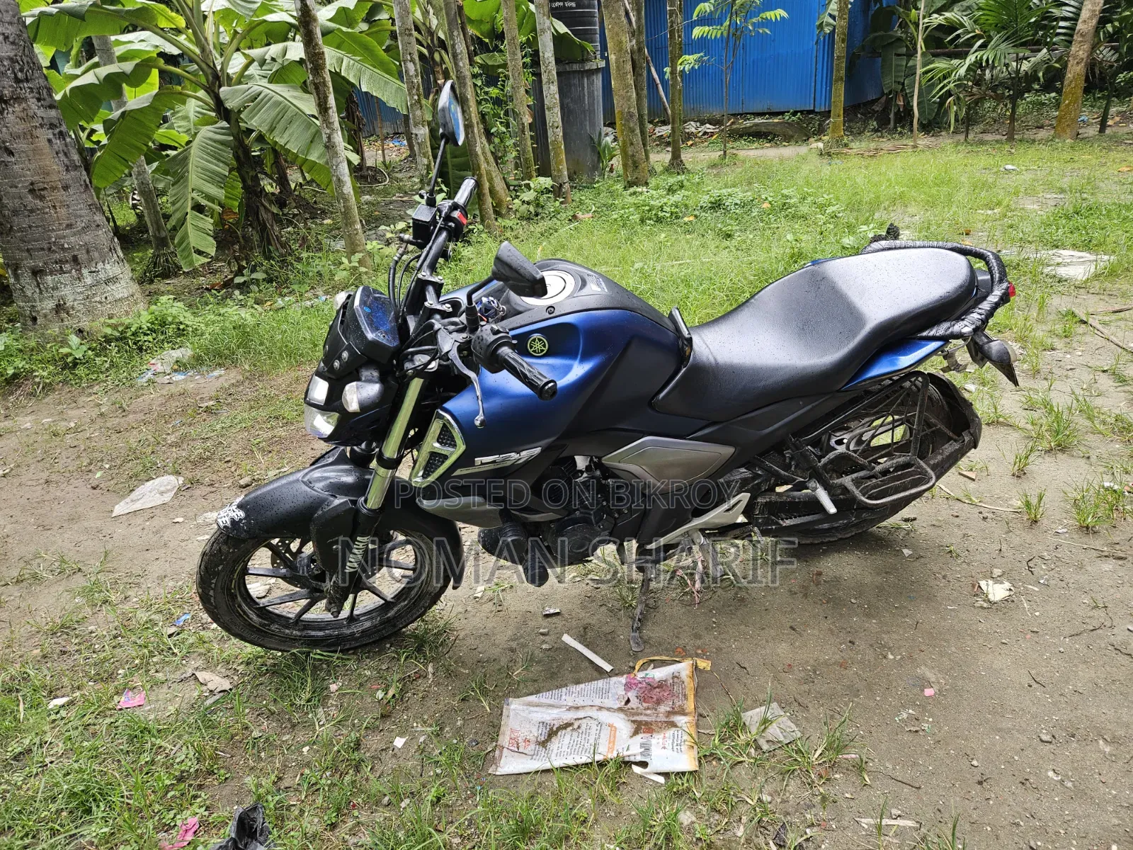 Yamaha FZS V3 2021 Blue