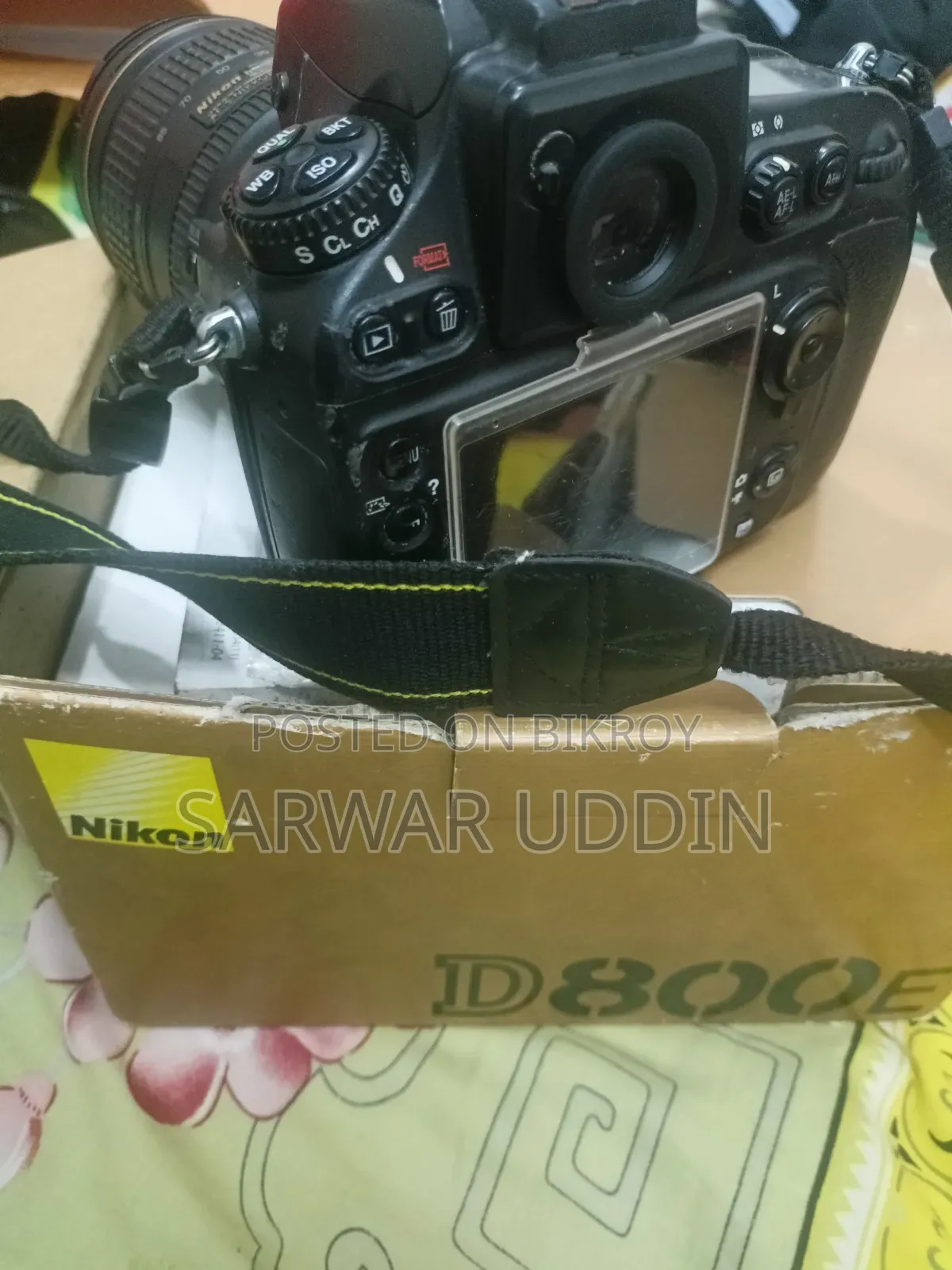 Nikon D800e Full Frame Camera With All Around 24-120 Mm F4