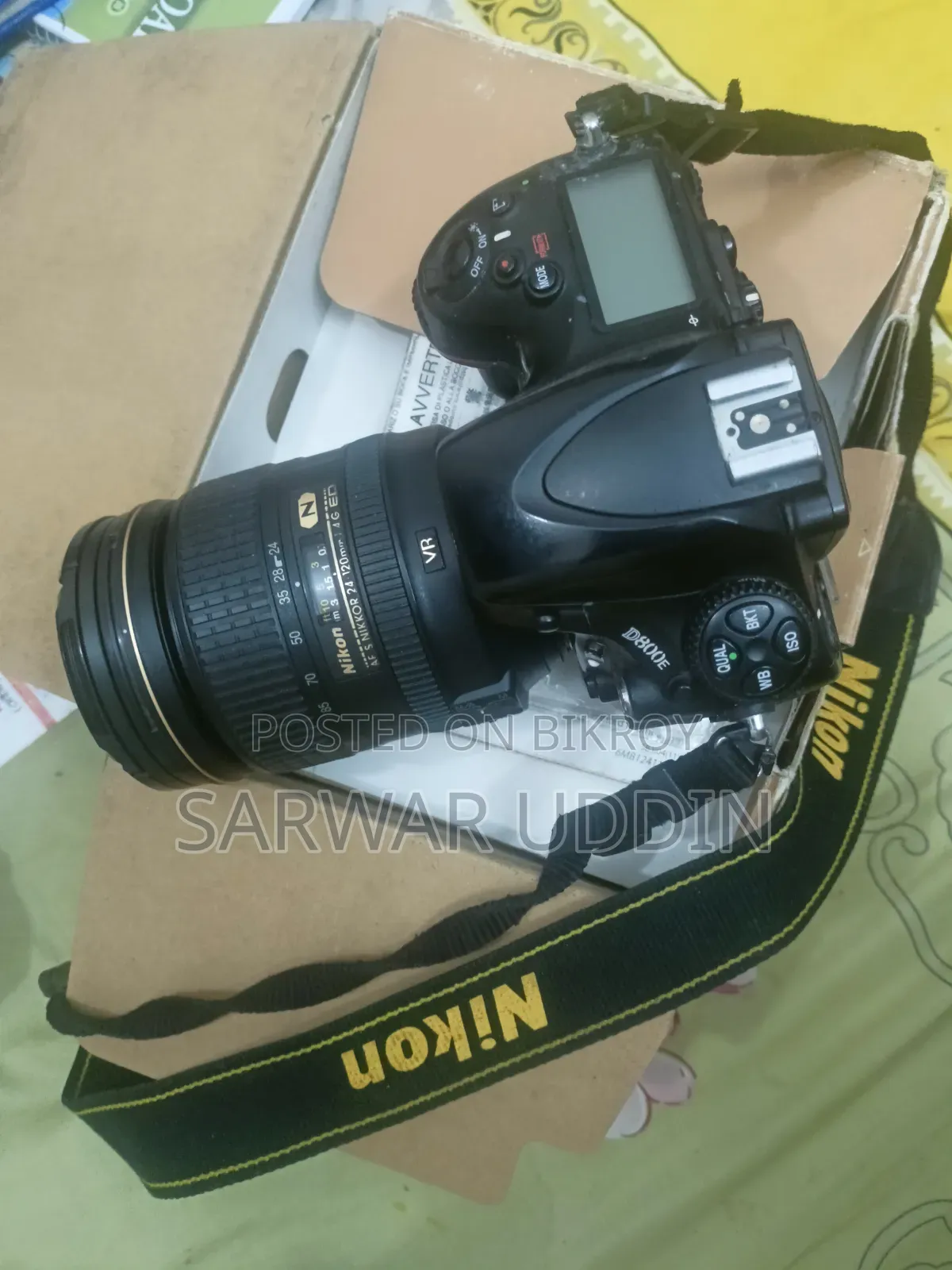 Nikon D800e Full Frame Camera With All Around 24-120 Mm F4