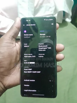 OnePlus 8 128 GB Blue