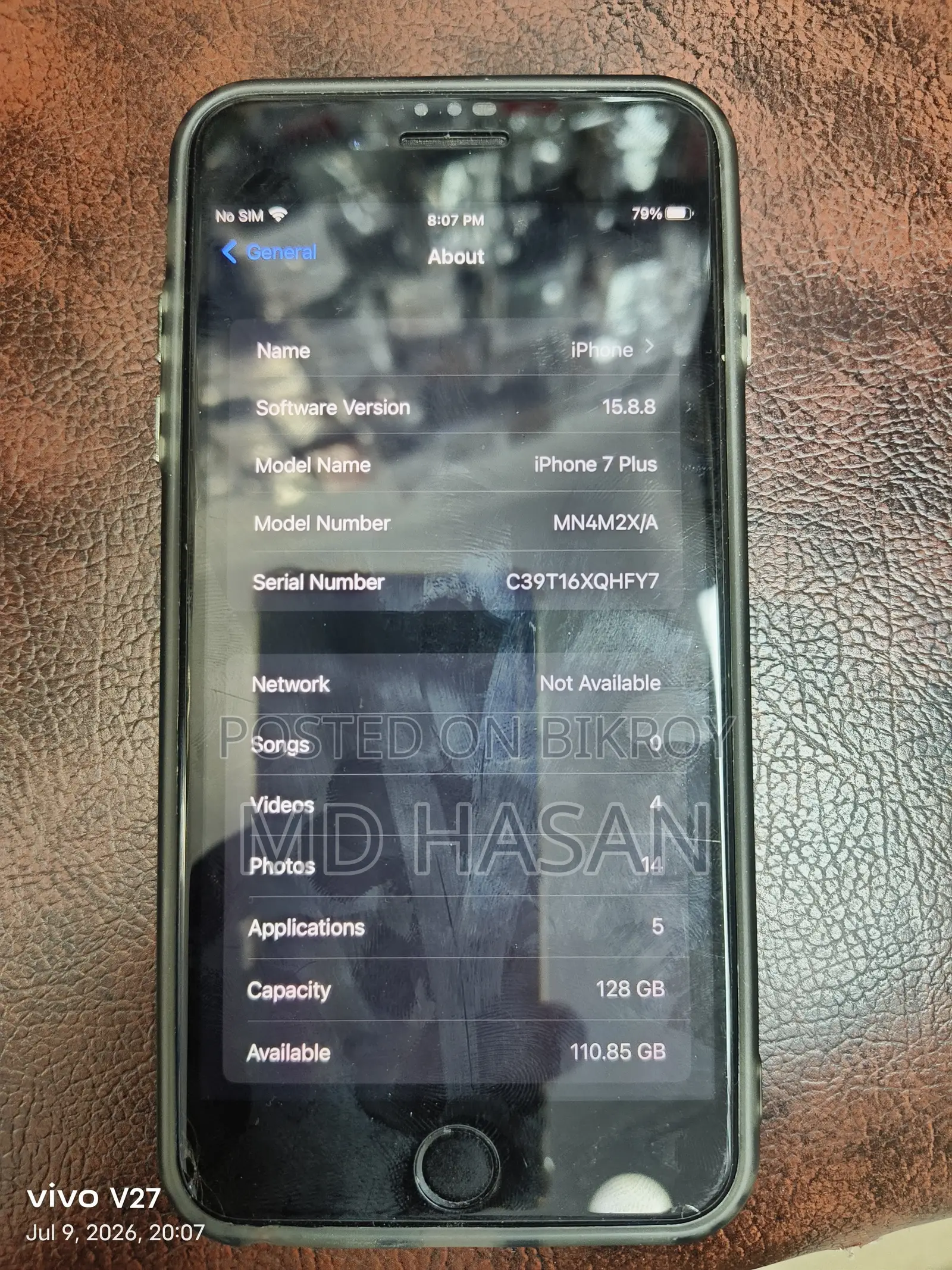 Apple iPhone 7 Plus 128 GB Black