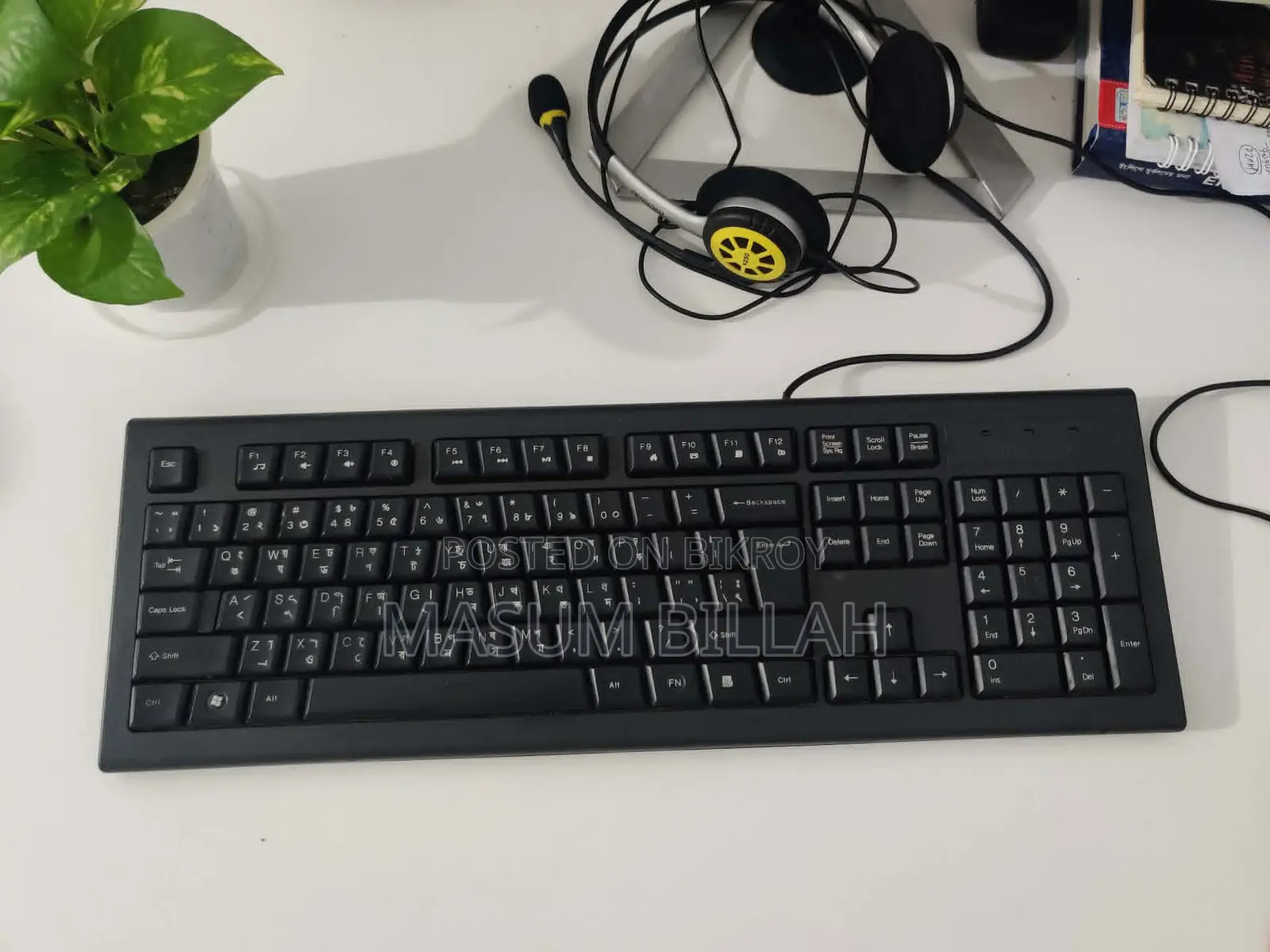 Used A4tech KRS-82 Black Keyboard for Sale