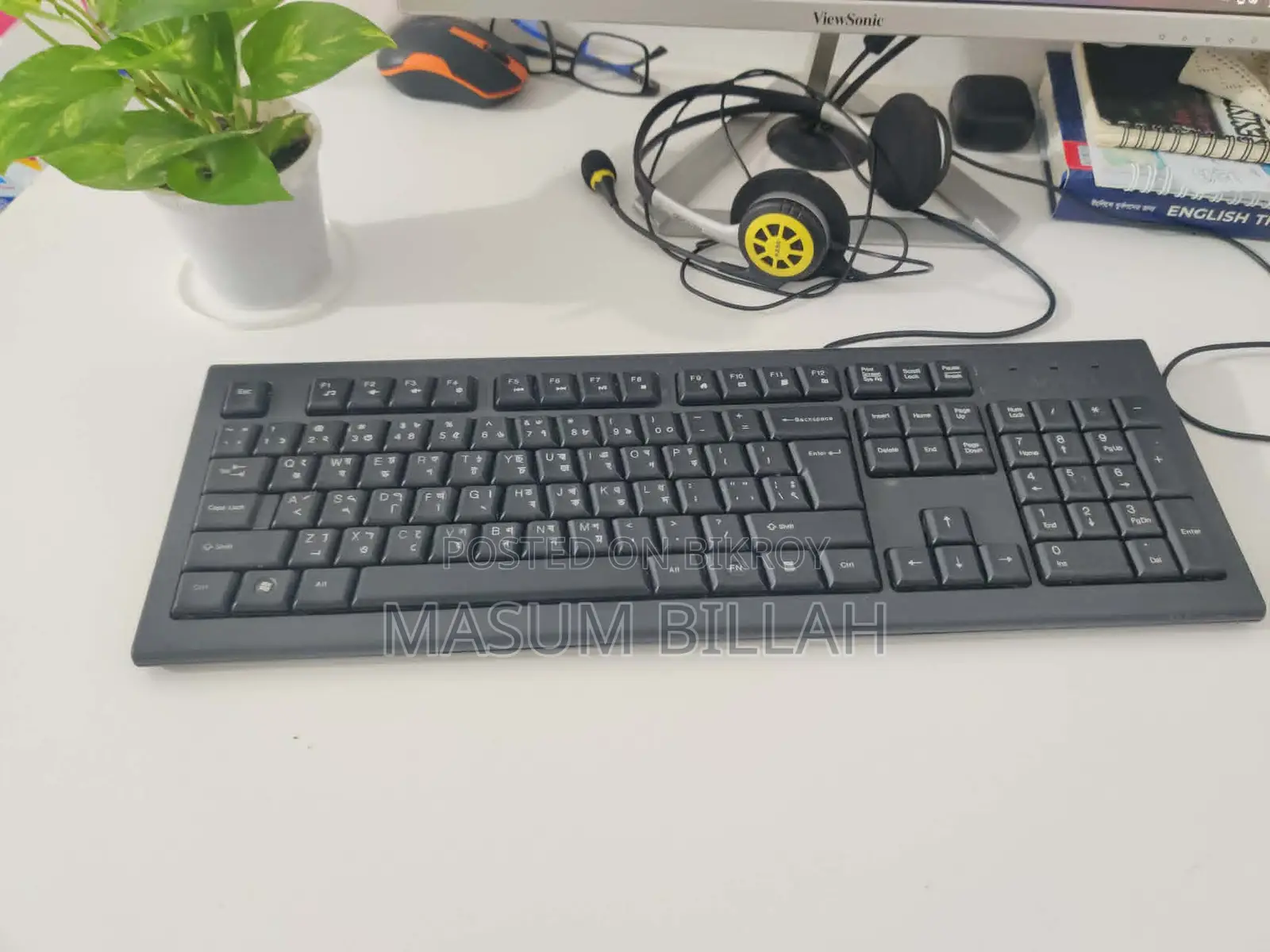 Used A4tech KRS-82 Black Keyboard for Sale