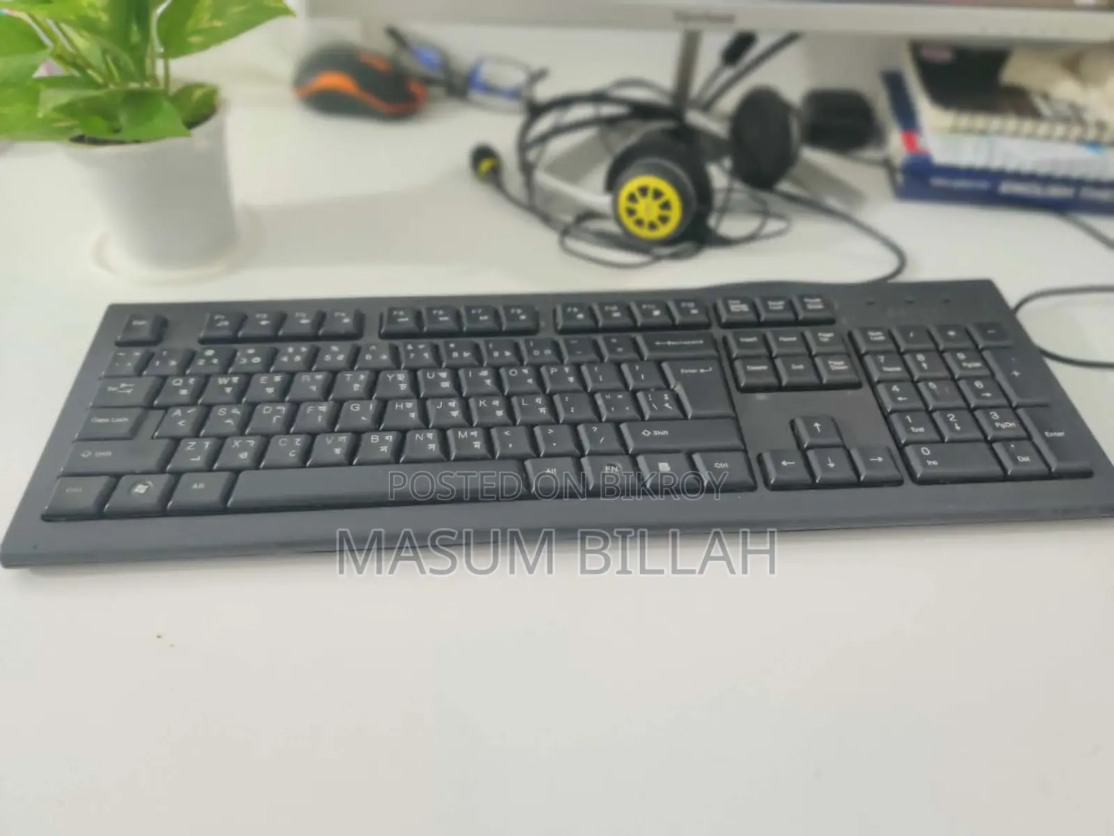 Used A4tech KRS-82 Black Keyboard for Sale