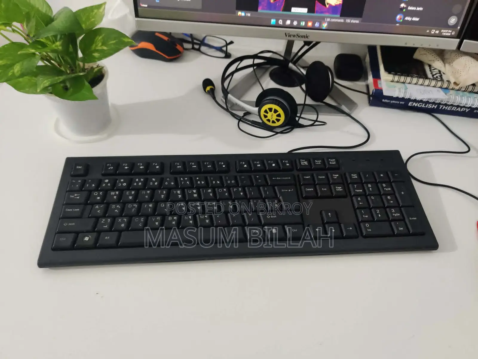 Used A4tech KRS-82 Black Keyboard for Sale