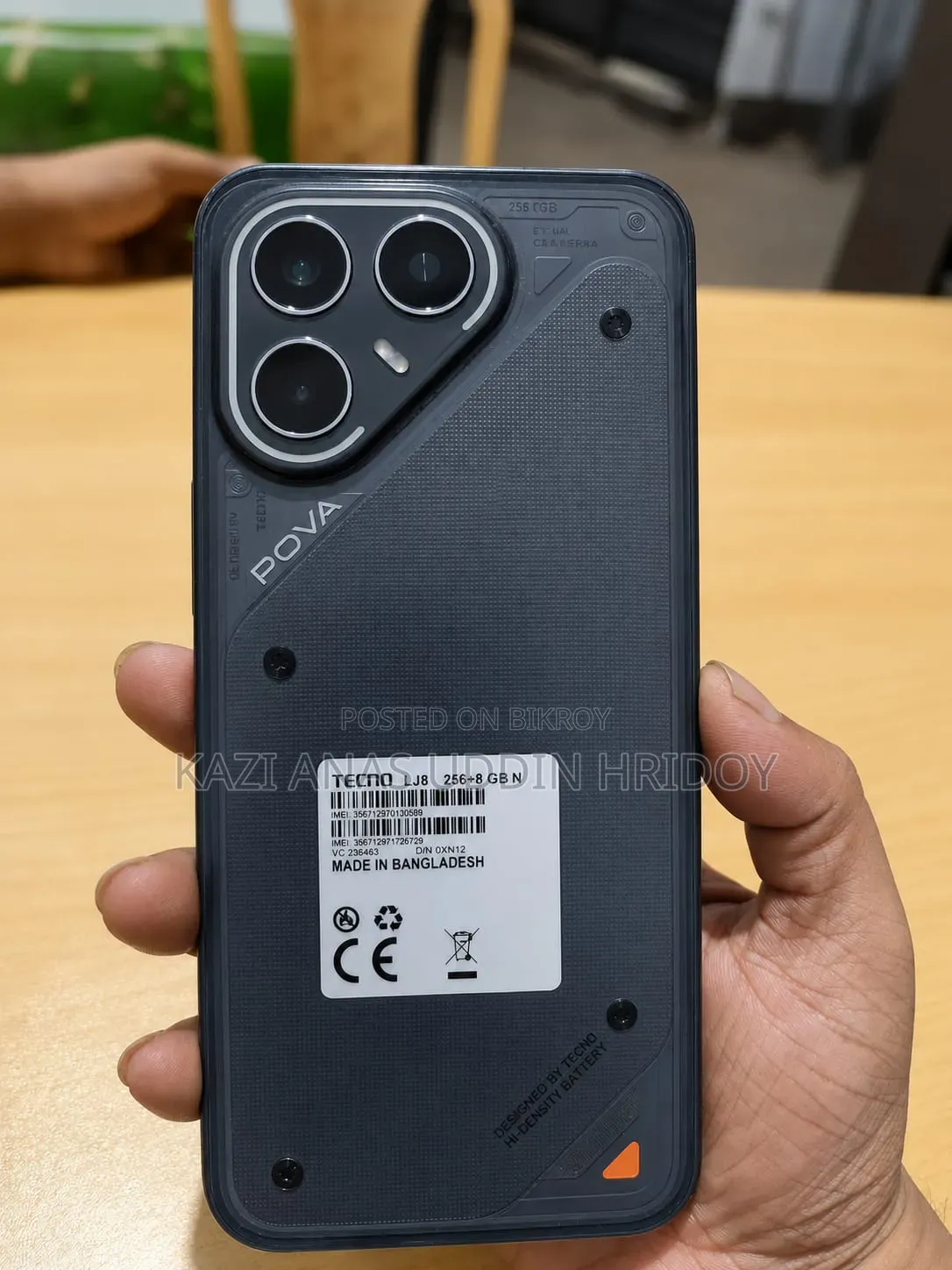Tecno Pova 7 Pro 5G 256 GB Black