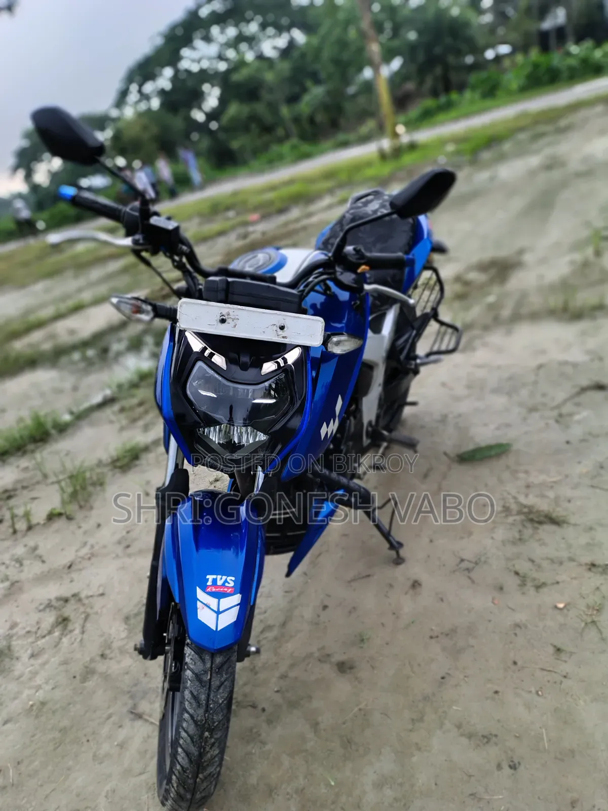 TVS Apache RTR 160 4V 2022 Blue