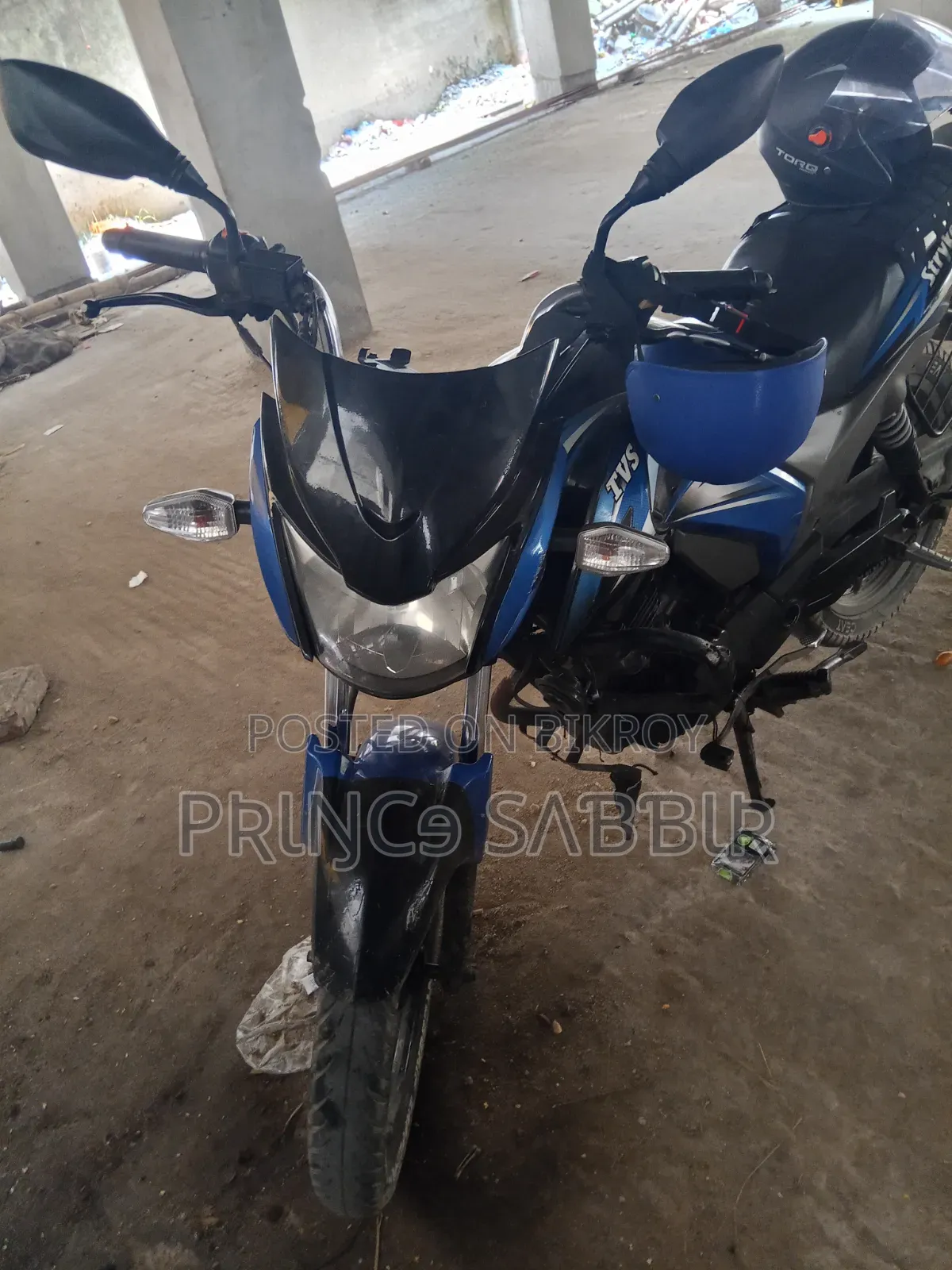 TVS Stryker 125 2018 Blue