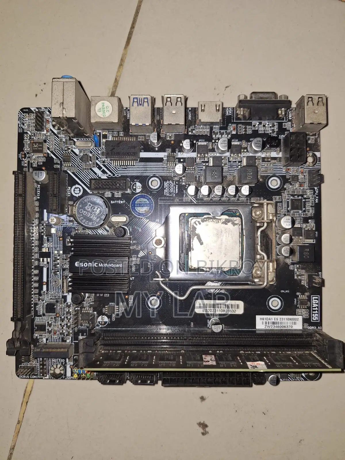 Esonic H61 FHL 2nd / 3rd Gen Motherboard