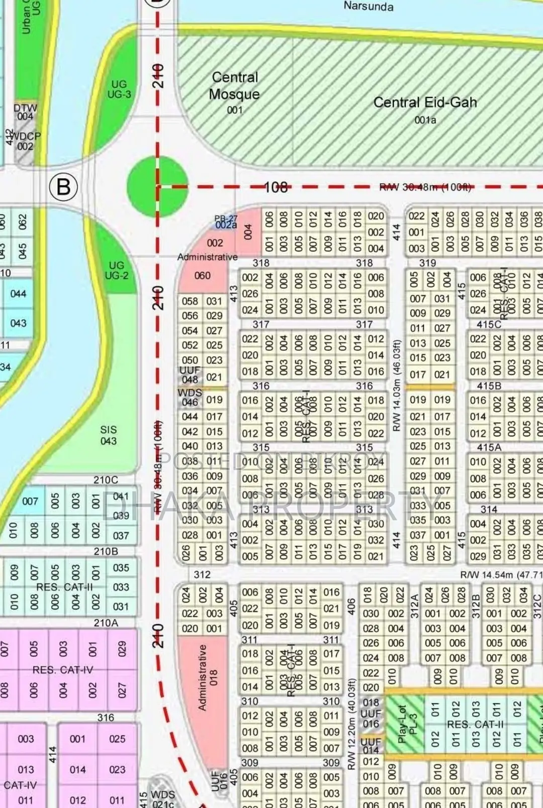 3 Katha Land Sale North Facing at Sector-9