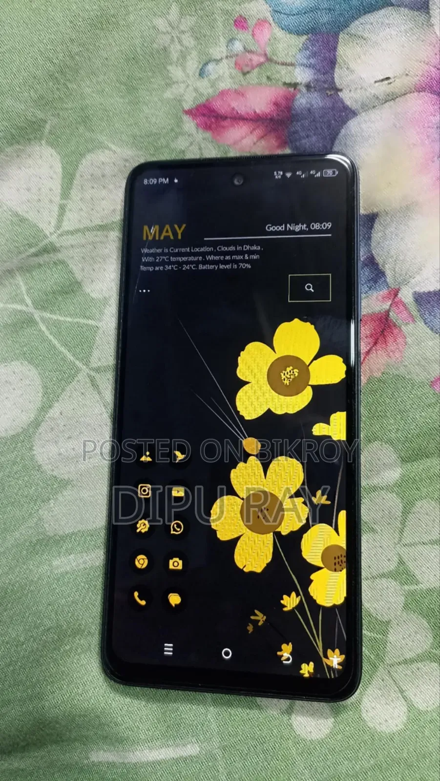 Itel P55 5G 128 GB Blue