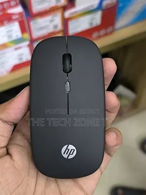 Hp W10 Rechargeable Wireless Bluetooth Mouse - Silent Click, RGB Light