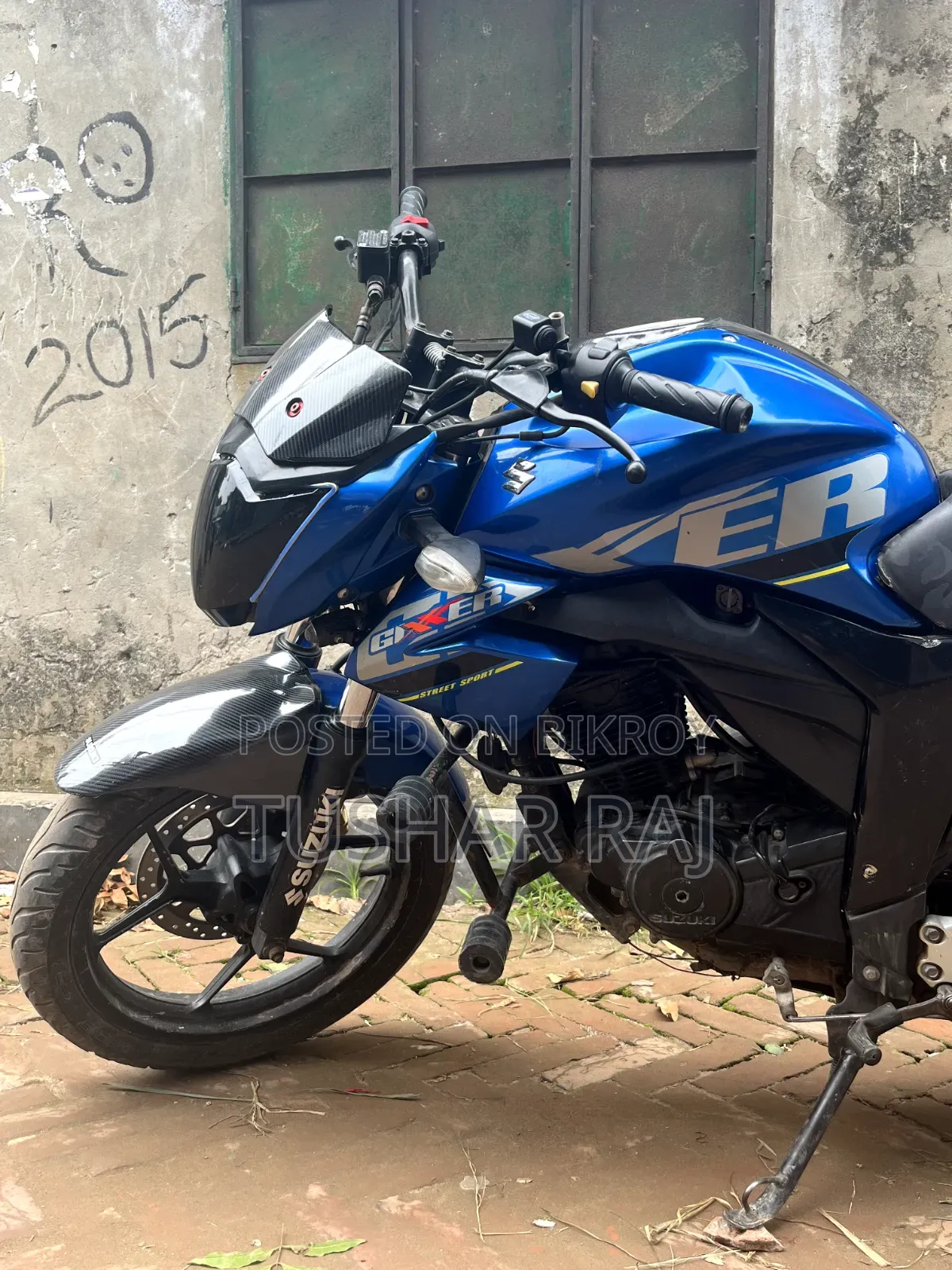 Suzuki Gixxer Monotone 2018 Blue