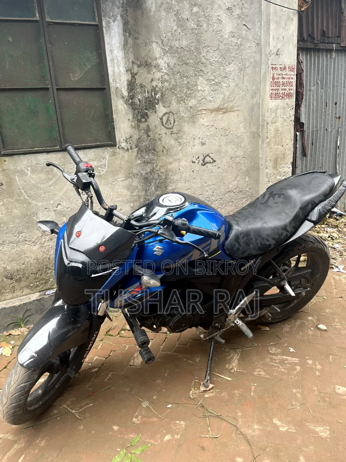 Suzuki Gixxer Monotone 2018 Blue